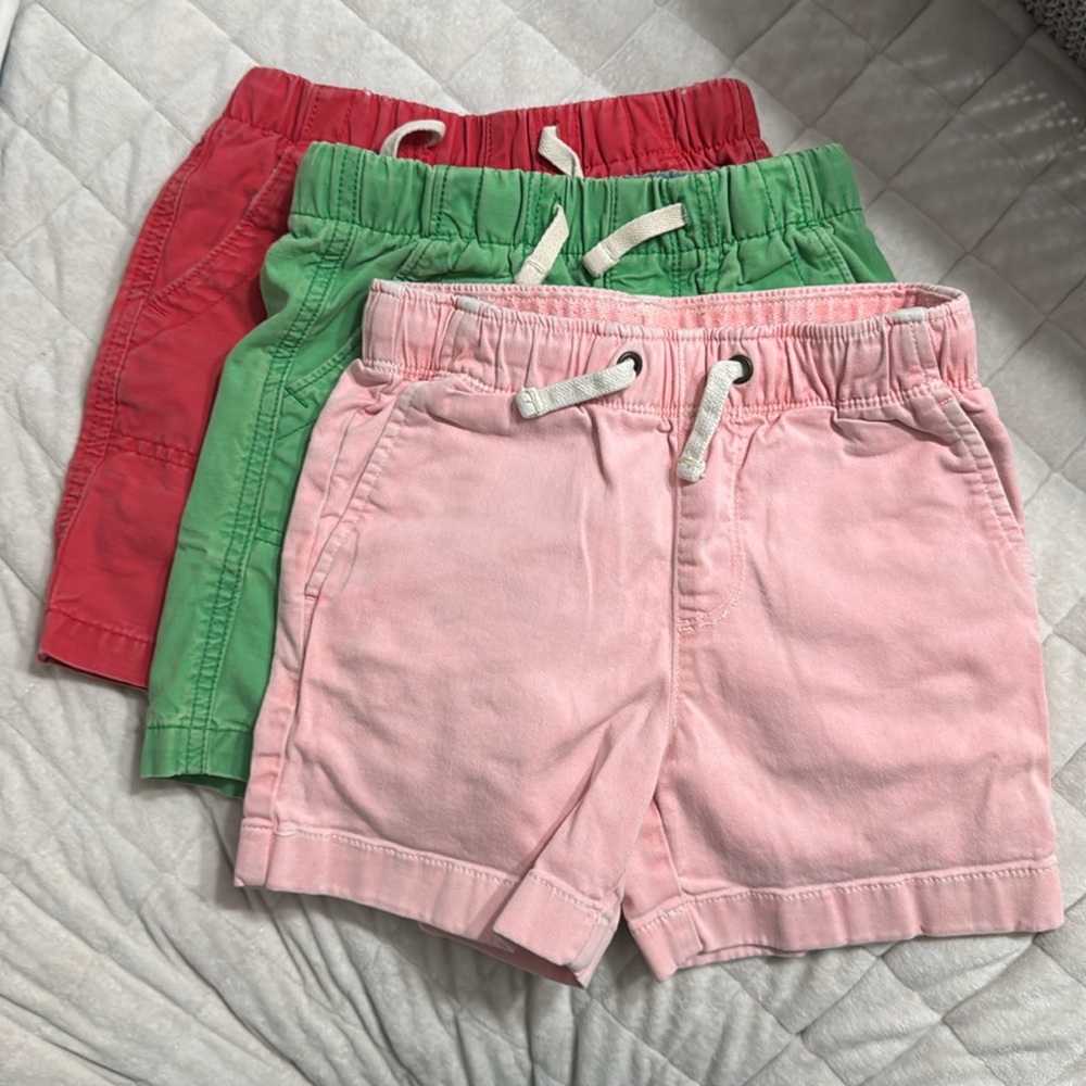 5/$15 Closet Sale!  Boys Crewcuts and GAP, 3 pairs of shorts